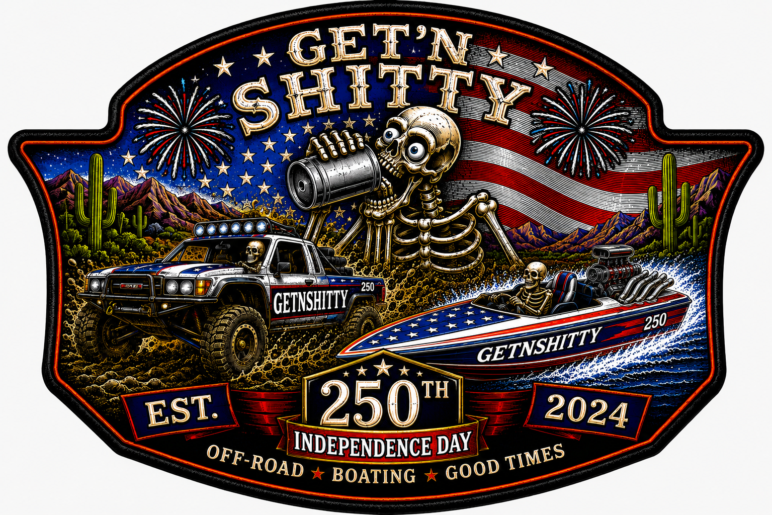 Americas 250th Independence Day Design🇺🇸